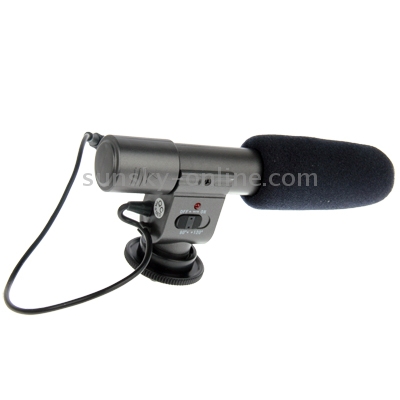 Mini micrófono estéreo profesional para videocámara DV - 2