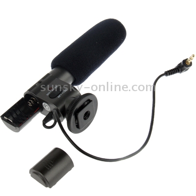 Mini micrófono estéreo profesional para videocámara DV - 3