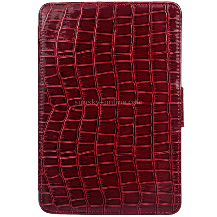 Crocodile Texture Leather Case with Holder & Sleep / Wake-up Function for iPad mini 1 / 2 / 3(Brown) Crocodile Texture Leather Case with Holder & Sleep / Wake-up Function for iPad mini 1 / 2 / 3(Brown)