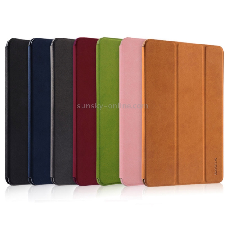 Baseus Grace Simplism Series 3-folding Frosted Texture Leather Smart Case with Holder & Sleep / Wake-up Function for iPad mini / mini 2 Retina(Red) Baseus Grace Simplism Series 3-folding Frosted Texture Leather Smart Case with Holder & Sleep / Wake-up Function for iPad mini / mini 2 Retina(Red)