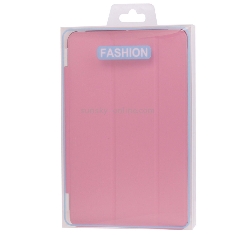 3-folding Slim Smart Cover Companion Case with Sleep & Wake-up Function for iPad mini 1 / 2 / 3 (Pink) 3-folding Slim Smart Cover Companion Case with Sleep & Wake-up Function for iPad mini 1 / 2 / 3 (Pink)