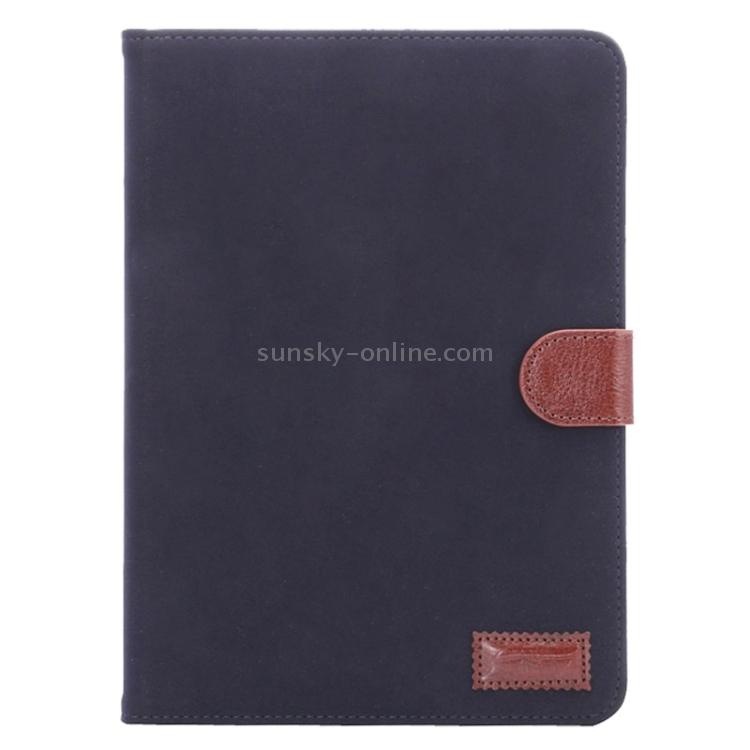 Canvas Texture Leather Case with Holder & Card Slots & Sleep Function for iPad Mini3 / Mini 2(Dark Blue) Canvas Texture Leather Case with Holder & Card Slots & Sleep Function for iPad Mini3 / Mini 2(Dark Blue)