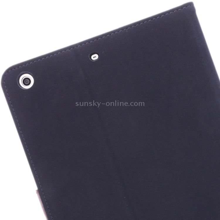 Canvas Texture Leather Case with Holder & Card Slots & Sleep Function for iPad Mini3 / Mini 2(Dark Blue) Canvas Texture Leather Case with Holder & Card Slots & Sleep Function for iPad Mini3 / Mini 2(Dark Blue)