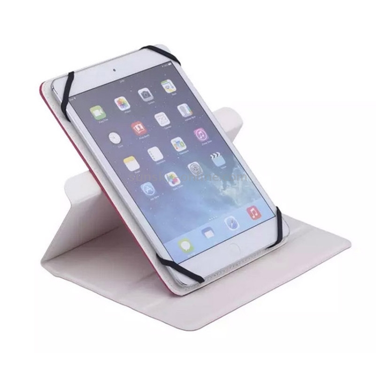 Universal Frosted Texture 360 Degree Rotating Leather Case with Holder for 8 & 9 inch Tablet PC, Size: 23cm x 18cm x 2cm(Magenta) Universal Frosted Texture 360 Degree Rotating Leather Case with Holder for 8 & 9 inch Tablet PC, Size: 23cm x 18cm x 2cm(Magenta)