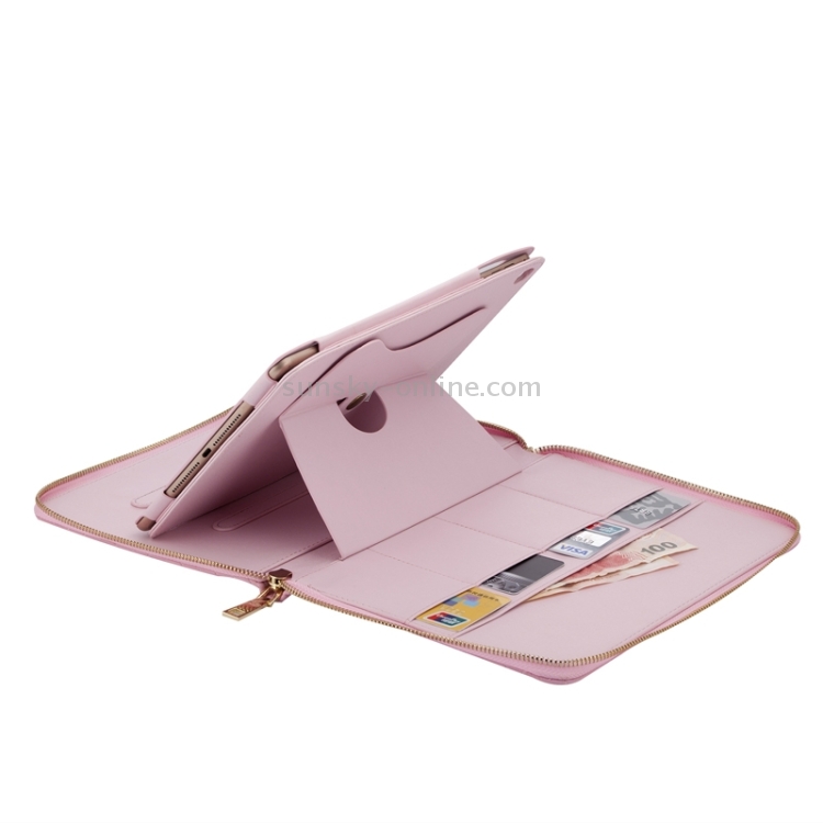 Crown Pattern & Diamond Lattice Texture Diamond Encrusted Carry Case with Holder & Card Slots & Wallet & Lanyard for iPad mini 3 / 2 / 1(Pink) Crown Pattern & Diamond Lattice Texture Diamond Encrusted Carry Case with Holder & Card Slots & Wallet & Lanyard for iPad mini 3 / 2 / 1(Pink)