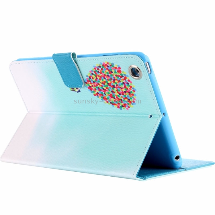Balloon & House Pattern Horizontal Flip Leather Case with Holder & Card Slots & Wallet for iPad Mini 3 / 2 / 1 Balloon & House Pattern Horizontal Flip Leather Case with Holder & Card Slots & Wallet for iPad Mini 3 / 2 / 1