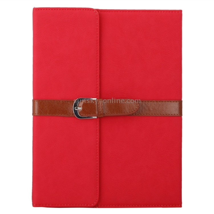Bussiness Style Horizontal Flip Leather Case with 2-Folding Holder & Buckle for iPad mini 3 / 2 / 1(Red) Bussiness Style Horizontal Flip Leather Case with 2-Folding Holder & Buckle for iPad mini 3 / 2 / 1(Red)