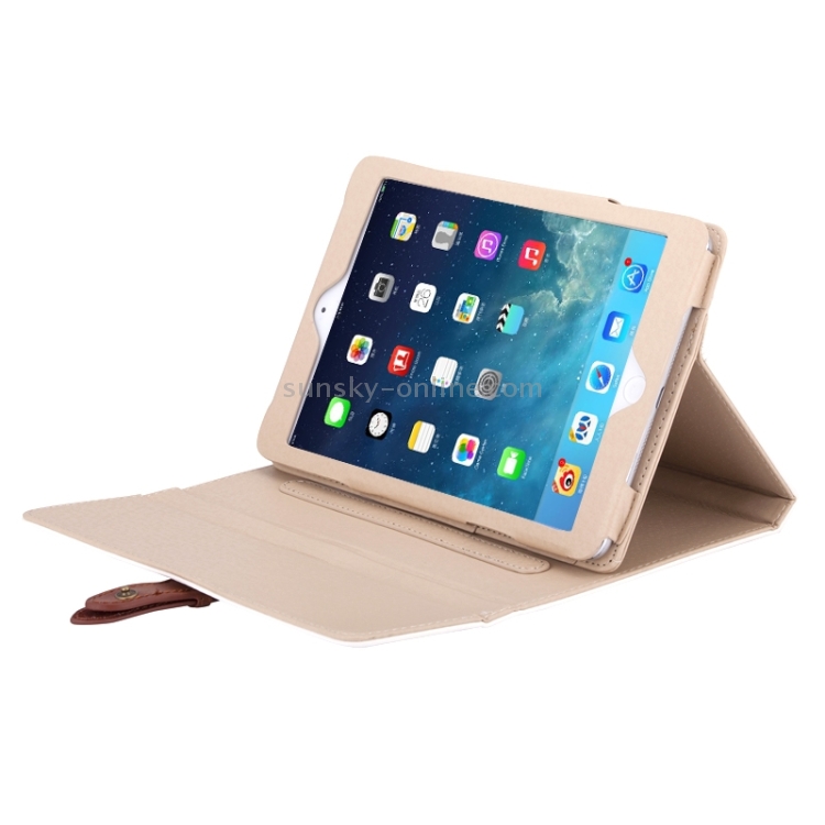 Bussiness Style Horizontal Flip Leather Case with 2-Folding Holder & Buckle for iPad mini 3 / 2 / 1(Red) Bussiness Style Horizontal Flip Leather Case with 2-Folding Holder & Buckle for iPad mini 3 / 2 / 1(Red)