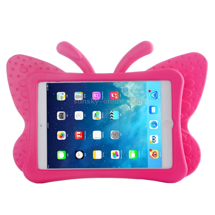 Butterfly EVA Protective Case with Holder for iPad mini 3 / 2 / 1(Magenta) Butterfly EVA Protective Case with Holder for iPad mini 3 / 2 / 1(Magenta)