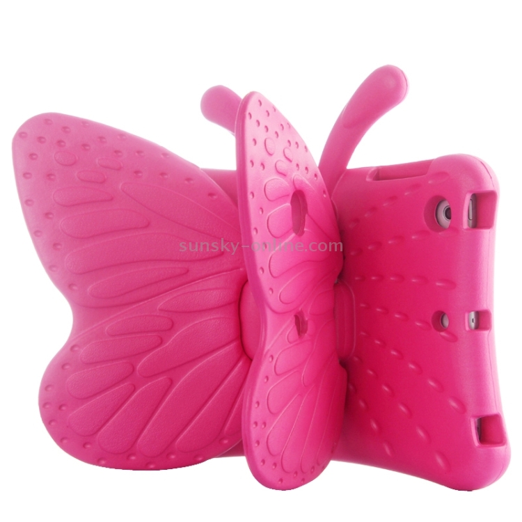 Butterfly EVA Protective Case with Holder for iPad mini 3 / 2 / 1(Magenta) Butterfly EVA Protective Case with Holder for iPad mini 3 / 2 / 1(Magenta)