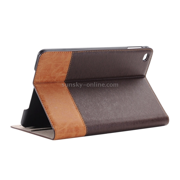 Cross Texture Horizontal Flip Smart Leather Case with Holder & Card Slots & Wallet for iPad Mini 4(Coffee) Cross Texture Horizontal Flip Smart Leather Case with Holder & Card Slots & Wallet for iPad Mini 4(Coffee)