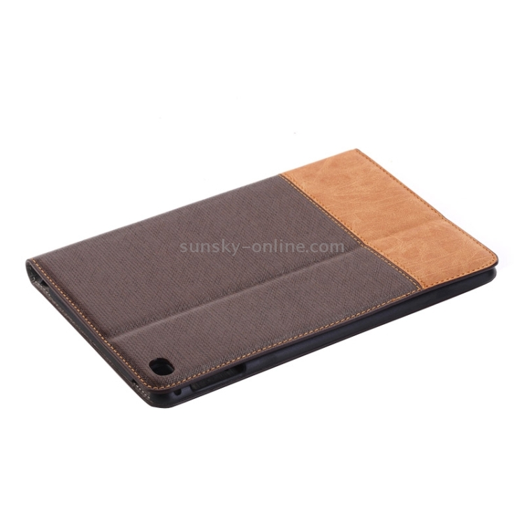Cross Texture Horizontal Flip Smart Leather Case with Holder & Card Slots & Wallet for iPad Mini 4(Coffee) Cross Texture Horizontal Flip Smart Leather Case with Holder & Card Slots & Wallet for iPad Mini 4(Coffee)