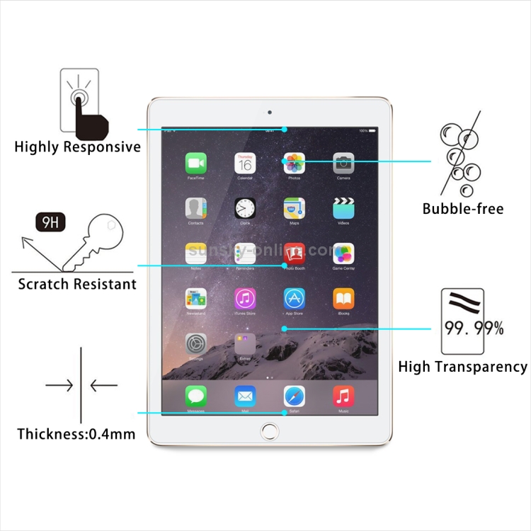 0.4mm 9H+ Surface Hardness 2.5D Explosion-proof Tempered Glass Film for for iPad Mini 4 & Mini 2019 0.4mm 9H+ Surface Hardness 2.5D Explosion-proof Tempered Glass Film for for iPad Mini 4 & Mini 2019
