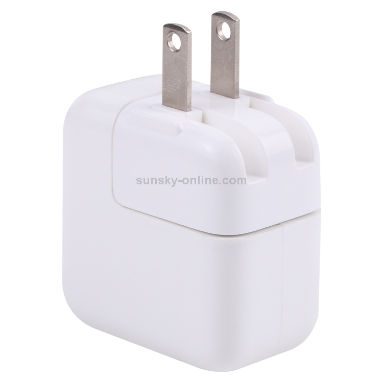 10W USB Charging Adapter with Foldable Plug, US Plug(White) 10W USB Charging Adapter with Foldable Plug, US Plug(White)