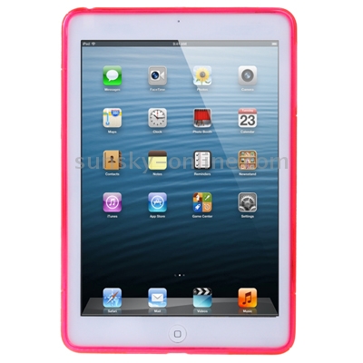 X-Shaped TPU Case for iPad mini 1 / 2 / 3 (Magenta) X-Shaped TPU Case for iPad mini 1 / 2 / 3 (Magenta)