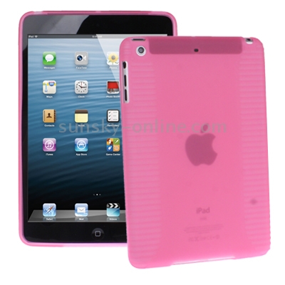 Tire Texture TPU Case for iPad mini 1 / 2 / 3 (Pink) Tire Texture TPU Case for iPad mini 1 / 2 / 3 (Pink)