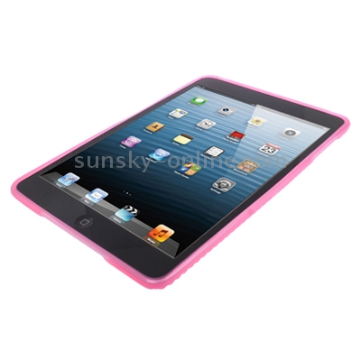 Tire Texture TPU Case for iPad mini 1 / 2 / 3 (Pink) Tire Texture TPU Case for iPad mini 1 / 2 / 3 (Pink)