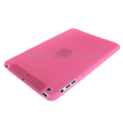 Tire Texture TPU Case for iPad mini 1 / 2 / 3 (Pink) Tire Texture TPU Case for iPad mini 1 / 2 / 3 (Pink)