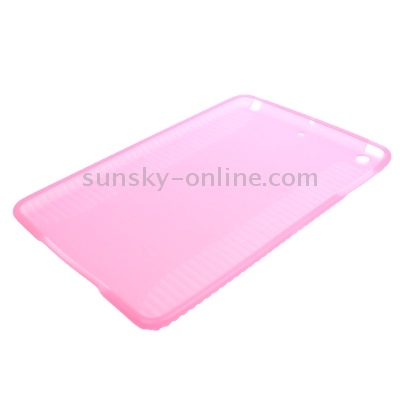 Tire Texture TPU Case for iPad mini 1 / 2 / 3 (Pink) Tire Texture TPU Case for iPad mini 1 / 2 / 3 (Pink)