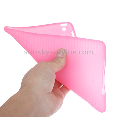 Tire Texture TPU Case for iPad mini 1 / 2 / 3 (Pink) Tire Texture TPU Case for iPad mini 1 / 2 / 3 (Pink)