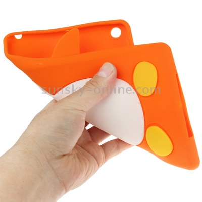 3D Penguin Style Silicon Case for iPad mini / mini 2 Retina(Orange) 3D Penguin Style Silicon Case for iPad mini / mini 2 Retina(Orange)