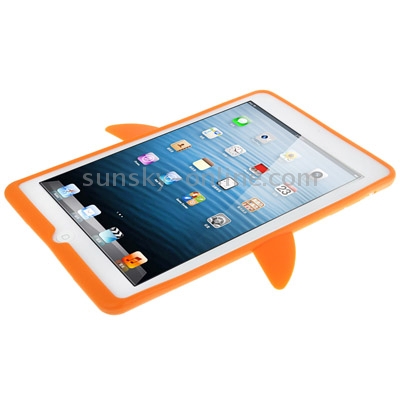 3D Penguin Style Silicon Case for iPad mini / mini 2 Retina(Orange) 3D Penguin Style Silicon Case for iPad mini / mini 2 Retina(Orange)