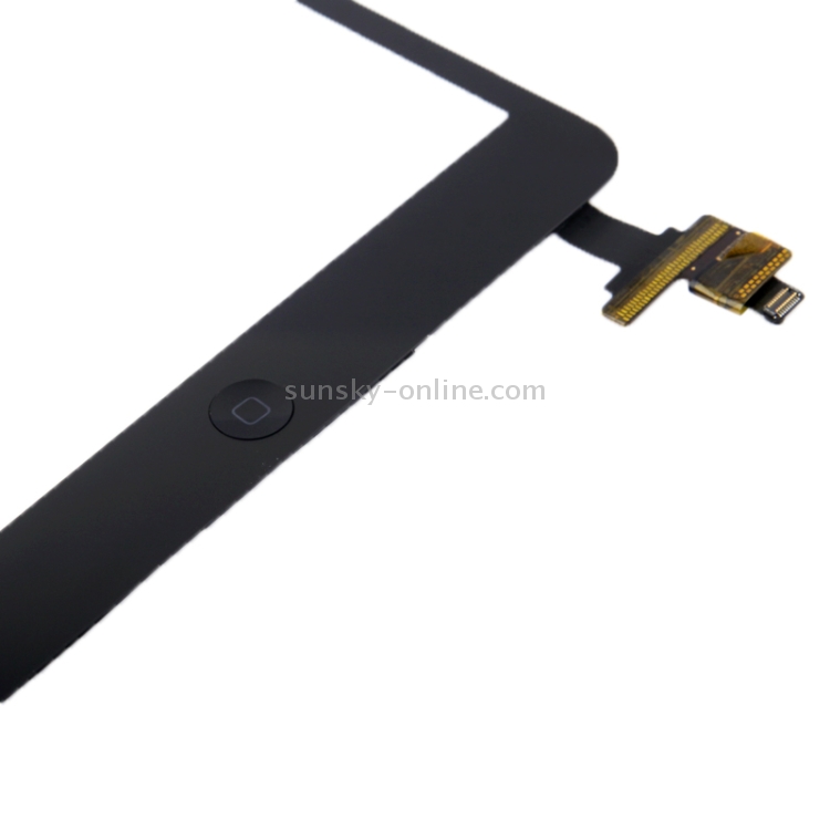 Pantalla digitalizadora de vidrio táctil + Chip IC + Ensamblaje flexible de control para iPad mini y iPad mini 2 (blanco) - 2