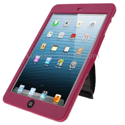 360° Free Spinning Hand Strap & Stand Non-slip Protective Shell for iPad mini / mini 2 Retina(Magenta) 360° Free Spinning Hand Strap & Stand Non-slip Protective Shell for iPad mini / mini 2 Retina(Magenta)