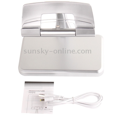8pin Charging Stand for iPad mini 1 / 2 / 3 / iPad 4 / iPhone 5 / iPod touch 5 / 6(Silver) 8pin Charging Stand for iPad mini 1 / 2 / 3 / iPad 4 / iPhone 5 / iPod touch 5 / 6(Silver)