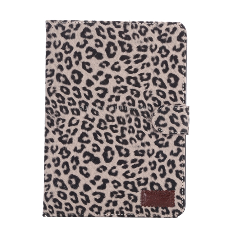 Leopard Texture Leather Case with Card Slots & Holder & Wallet & Sleep Function for iPad mini 3 / mini 2 Retina(Brown) Leopard Texture Leather Case with Card Slots & Holder & Wallet & Sleep Function for iPad mini 3 / mini 2 Retina(Brown)