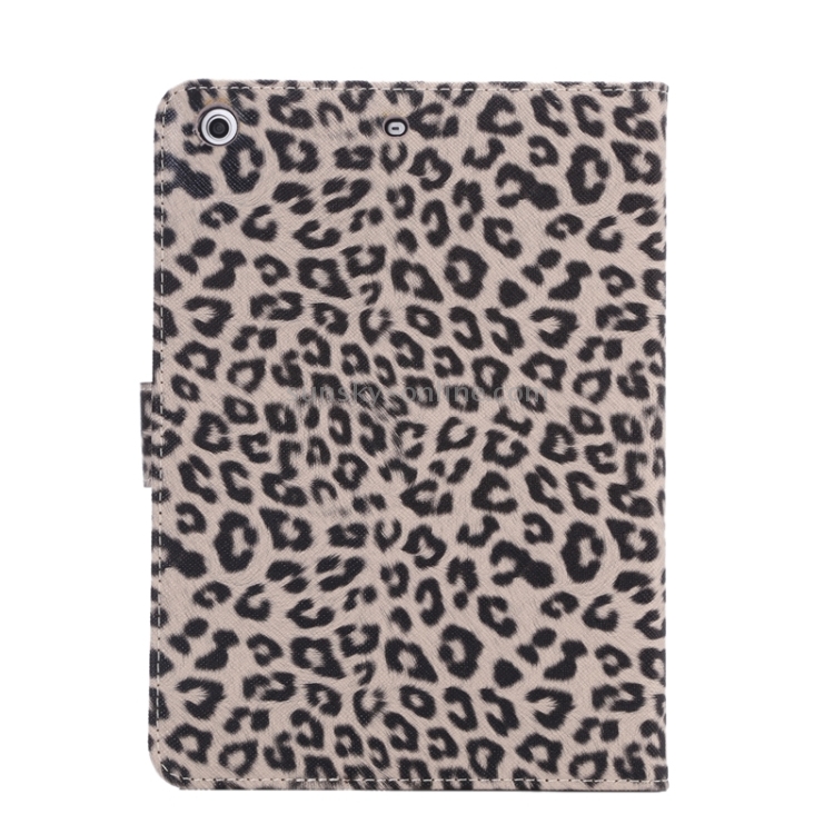 Leopard Texture Leather Case with Card Slots & Holder & Wallet & Sleep Function for iPad mini 3 / mini 2 Retina(Brown) Leopard Texture Leather Case with Card Slots & Holder & Wallet & Sleep Function for iPad mini 3 / mini 2 Retina(Brown)