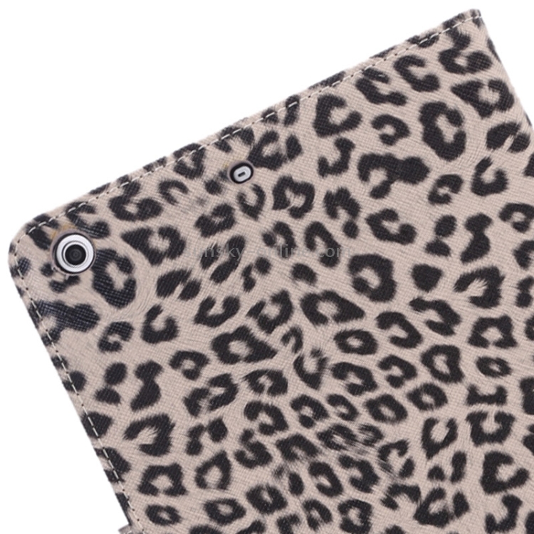 Leopard Texture Leather Case with Card Slots & Holder & Wallet & Sleep Function for iPad mini 3 / mini 2 Retina(Brown) Leopard Texture Leather Case with Card Slots & Holder & Wallet & Sleep Function for iPad mini 3 / mini 2 Retina(Brown)