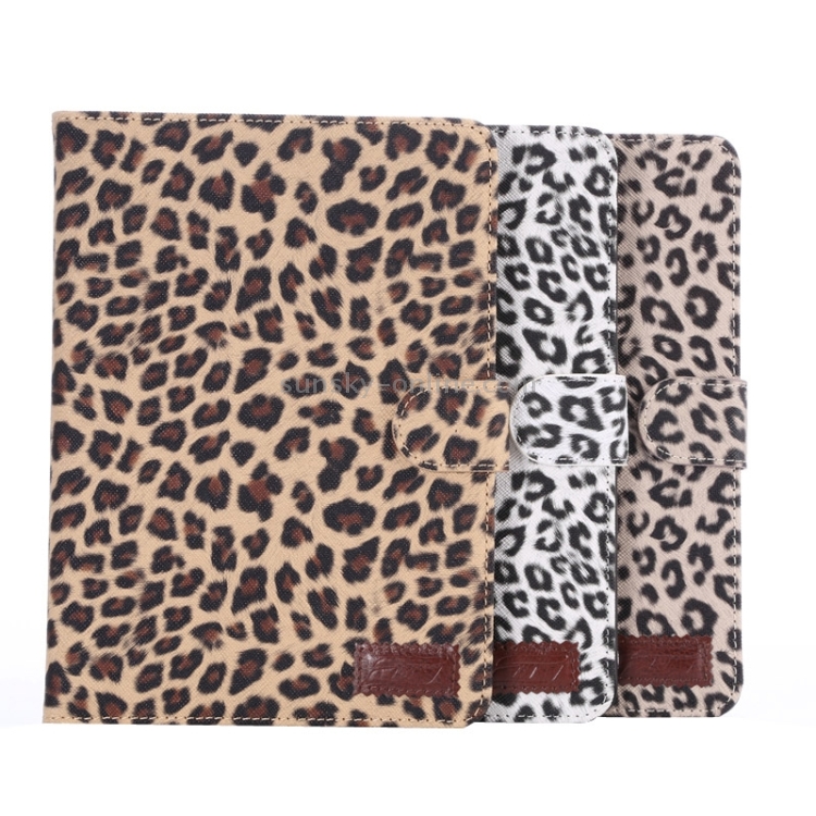 Leopard Texture Leather Case with Card Slots & Holder & Wallet & Sleep Function for iPad mini 3 / mini 2 Retina(Brown) Leopard Texture Leather Case with Card Slots & Holder & Wallet & Sleep Function for iPad mini 3 / mini 2 Retina(Brown)