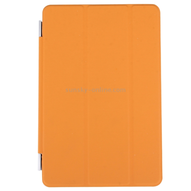Single Side Polyurethane Smart Cover with 3-Folding Holder for iPad mini / mini 2 Retina / 3(Orange) Single Side Polyurethane Smart Cover with 3-Folding Holder for iPad mini / mini 2 Retina / 3(Orange)