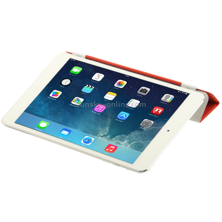 3-folding Smart Cover for iPad mini 1 / 2 / 3 (Red) 3-folding Smart Cover for iPad mini 1 / 2 / 3 (Red)