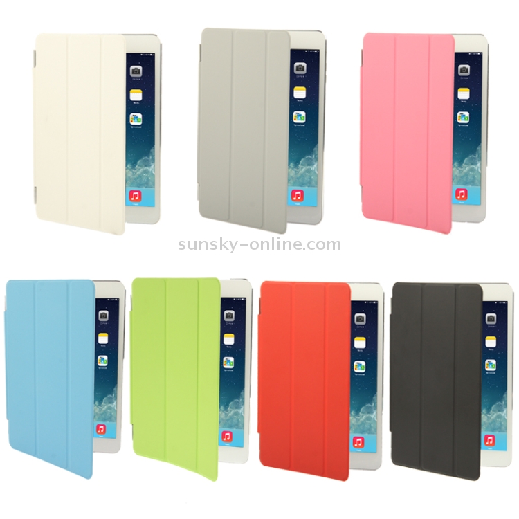 3-folding Smart Cover for iPad mini 1 / 2 / 3 (Red) 3-folding Smart Cover for iPad mini 1 / 2 / 3 (Red)