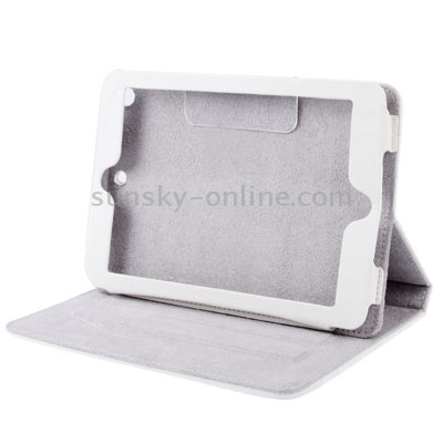 Magic Girl Leather Case with 3-angle Viewing Stand for iPad mini 1 / 2 / 3(White) Magic Girl Leather Case with 3-angle Viewing Stand for iPad mini 1 / 2 / 3(White)
