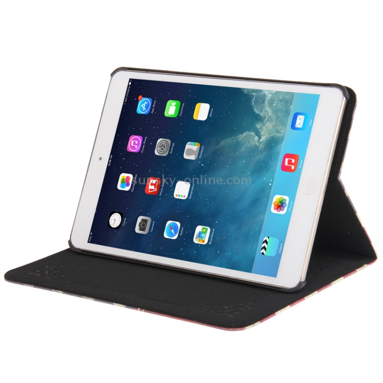Retro USA Flag Style Leather Case with Holder for iPad mini 1 / 2 / 3 Retro USA Flag Style Leather Case with Holder for iPad mini 1 / 2 / 3