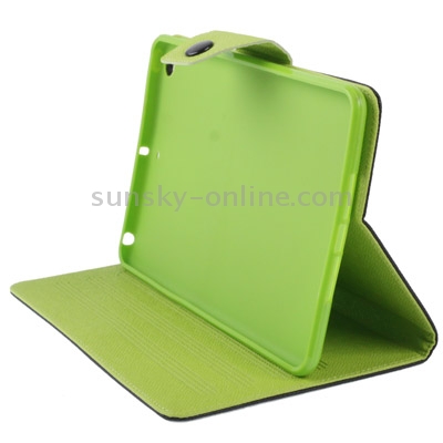 Candy Color Flip Leather Case with Holder for iPad mini 1 / 2 / 3(Black) Candy Color Flip Leather Case with Holder for iPad mini 1 / 2 / 3(Black)
