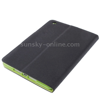 Candy Color Flip Leather Case with Holder for iPad mini 1 / 2 / 3(Black) Candy Color Flip Leather Case with Holder for iPad mini 1 / 2 / 3(Black)