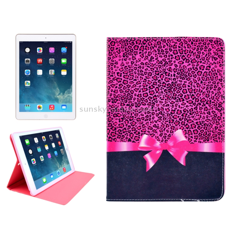 Leopard Bowknot Pattern Protective PU Leather Case with Sleep / Wake-up Function & Card Slot for iPad Mini / Retina Leopard Bowknot Pattern Protective PU Leather Case with Sleep / Wake-up Function & Card Slot for iPad Mini / Retina