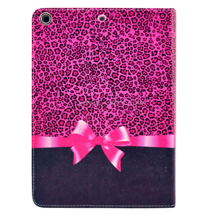 Leopard Bowknot Pattern Protective PU Leather Case with Sleep / Wake-up Function & Card Slot for iPad Mini / Retina Leopard Bowknot Pattern Protective PU Leather Case with Sleep / Wake-up Function & Card Slot for iPad Mini / Retina