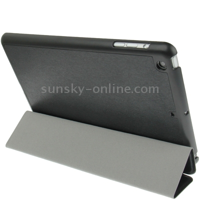 3-folding Ultrathin Leather Case with Sleep / Wake-up & Holder Function for iPad mini 1 / 2 / 3 (Black) 3-folding Ultrathin Leather Case with Sleep / Wake-up & Holder Function for iPad mini 1 / 2 / 3 (Black)