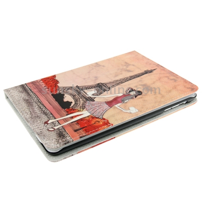 Eiffel Tower Pattern Leather Case with Holder and Sleep / Wake-up Function for iPad mini 1 / 2 / 3 Eiffel Tower Pattern Leather Case with Holder and Sleep / Wake-up Function for iPad mini 1 / 2 / 3