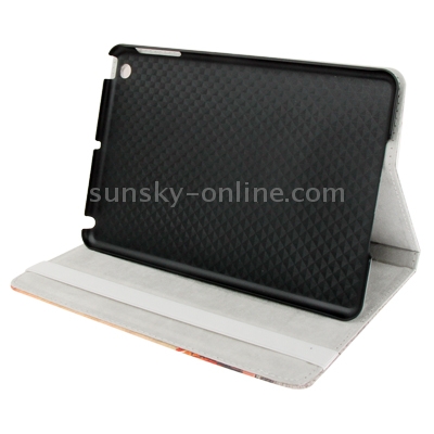 Eiffel Tower Pattern Leather Case with Holder and Sleep / Wake-up Function for iPad mini 1 / 2 / 3 Eiffel Tower Pattern Leather Case with Holder and Sleep / Wake-up Function for iPad mini 1 / 2 / 3