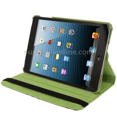 360 Degree Rotation Checkerboard Leather Case with Holder for iPad mini 1 / 2 / 3 (Green) 360 Degree Rotation Checkerboard Leather Case with Holder for iPad mini 1 / 2 / 3 (Green)