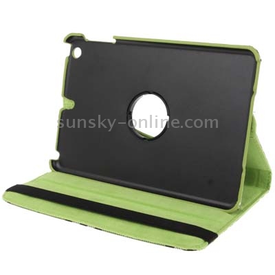 360 Degree Rotation Checkerboard Leather Case with Holder for iPad mini 1 / 2 / 3 (Green) 360 Degree Rotation Checkerboard Leather Case with Holder for iPad mini 1 / 2 / 3 (Green)
