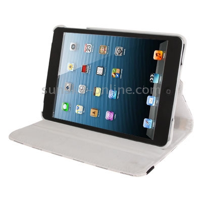 Box Style 360 Degree Rotatable Leather Case with Holder for iPad mini 1 / 2 / 3(White) Box Style 360 Degree Rotatable Leather Case with Holder for iPad mini 1 / 2 / 3(White)