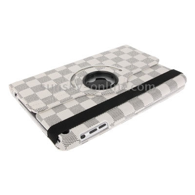 Box Style 360 Degree Rotatable Leather Case with Holder for iPad mini 1 / 2 / 3(White) Box Style 360 Degree Rotatable Leather Case with Holder for iPad mini 1 / 2 / 3(White)