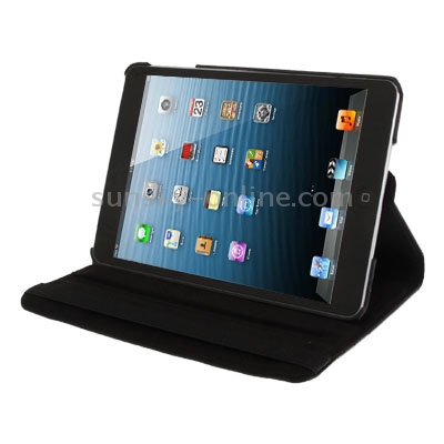Crocodile Texture 360 Degree Rotatable Leather Case with Holder for iPad mini 1 / 2 / 3(Black) Crocodile Texture 360 Degree Rotatable Leather Case with Holder for iPad mini 1 / 2 / 3(Black)
